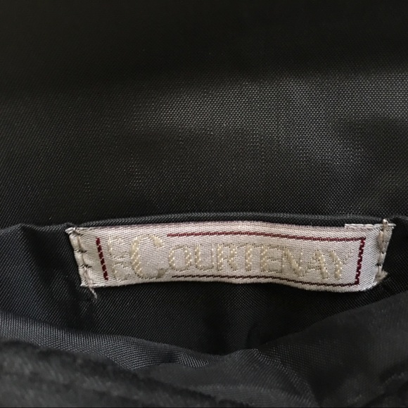 CC Courtenay Bags Vintage Cc Courtenay Hand Beaded Black Purse